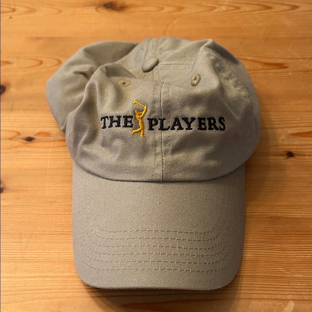 The Players Embroidered Khaki Cap